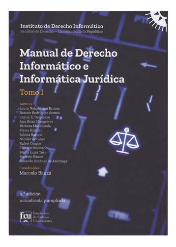 Libro: Manual De Derecho Informático I / Fcu 