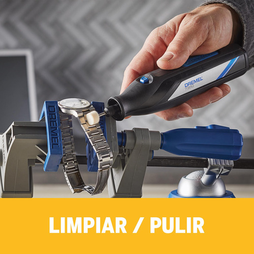 Minitorno Dremel 7350 Batería 4v Con 5 Accesorios Frecuencia 220 Potencia 4 W