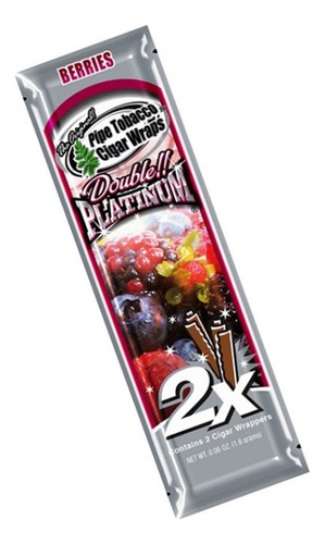 Papel Para Armar Blunt Saborizadas Sedas Sabor Berries