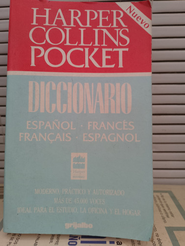 Diccionario Español Francés - Francés Español Harper Collins