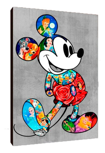 Cuadros Poster Disney Mickey Donald Pluto L 29x41 Fmy (164)
