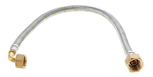 Flexible Para Gas Hi-hi 1/2 X 1/2 En 100 Cm Con Curva