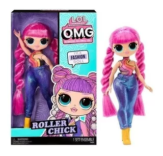 Muñeca Lol Surprise Omg Fashion Doll Roller Chick Original