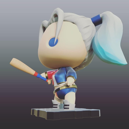 Harley Quinn - Figura Coleccionable Estilo Funko Pop