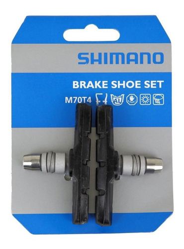 Imagen 3 de 7 de Patín Freno Bicicleta V-brake Shimano Deore Xt M70t4