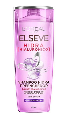 Shampoo Elseve Hidra Hialurônico 200ml