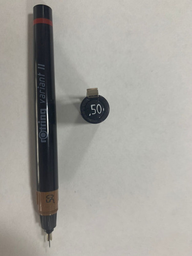 Imagen 2 de 4 de Rapidógrafo Rotring 0.5 Mm - Unidad a $162000