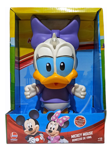 Muñecos 26cm Mickey Mouse Y Amigos Disney Jr Lider Vinilo 