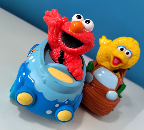 Muñecos Elmo & Big Bird (sesamo Street Racer) Hasbro 2012