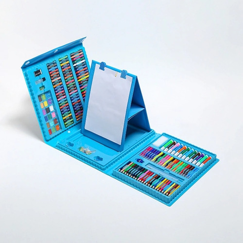 Imagen 3 de 5 de Set Dibujo Portátil 208 Piezas De Arte Para Niños Kit