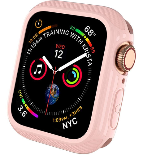 Funda Para Apple Watch Se/6/5/4 42mm Masten Pink