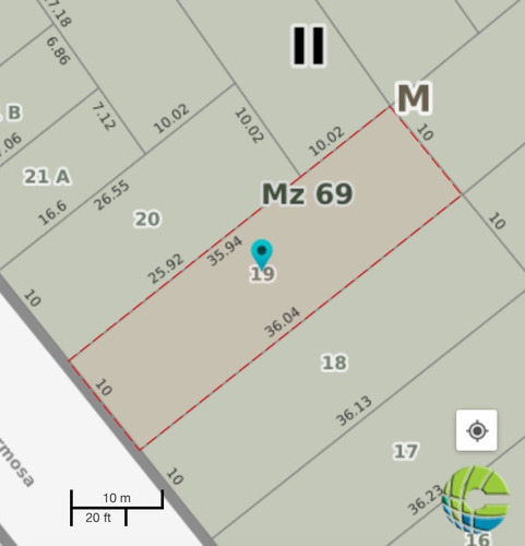 Lote De 10x36 - Lomas Del Mirador