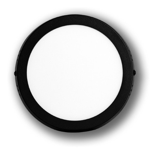 Plafon Led 12w - Spot / Lampara Led - Color Negro