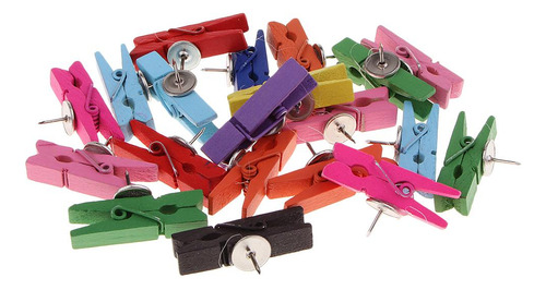 Mini Pinzas De Madera Para Ropa 2 Piezas
