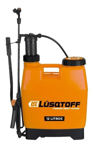 Pulverizador Fumigador Mochila 12l Lusqtoff Manguera Palermo