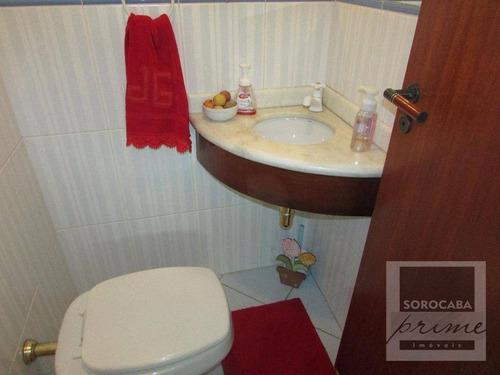 Imagem 14 de 30 de Sobrado Com 3 Dormitórios À Venda, 202 M² Por R$ 950.000,00 - Condomínio Granja Olga Ii - Sorocaba/sp - So0047