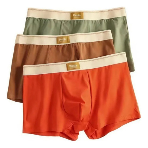 Calzoncillos Tipo Bóxer De Algodón Para Hombre, Transpirable