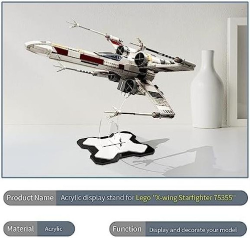 Naocard Soporte De Exhibición Acrílico Para Lego Starwars X-