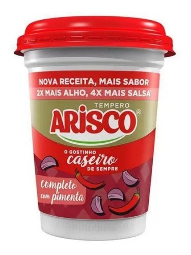 Tempero Completo Com Pimenta Arisco. 300g Brasil 