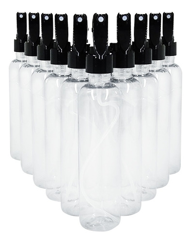 Imagem 1 de 5 de Frasco Pet De 200ml Com Mini Gatilho Spray- Kit Com 24pç