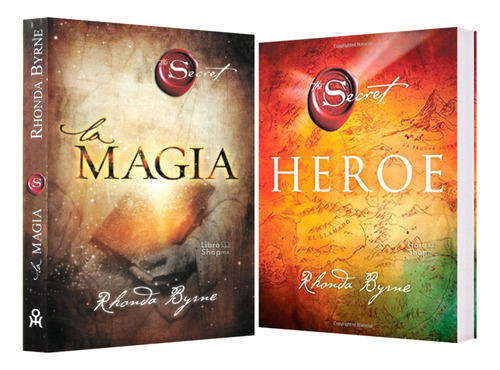 Rhonda Byrne: La Magia + Héroe ( 2 Libros )