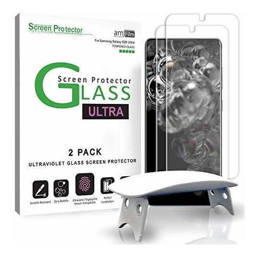 Ultra Protector De Pantalla De Cristal Para Galaxy S20 Ultra