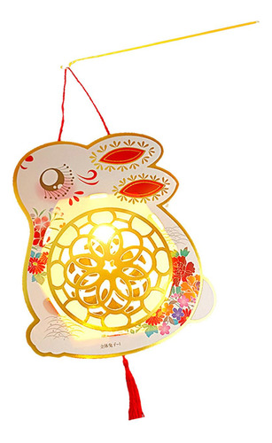 3d Rabbit Diy Lantern Making Chinese Bunny Lantern Para La