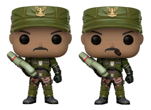 Juegos De Mayo De Funko Pop Halo Sergeant Johnson Styles