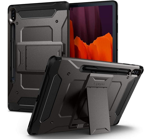 Imagen 1 de 7 de Funda Spigen Samsung Galaxy Tab S7 Plus Tough Armor Pro 