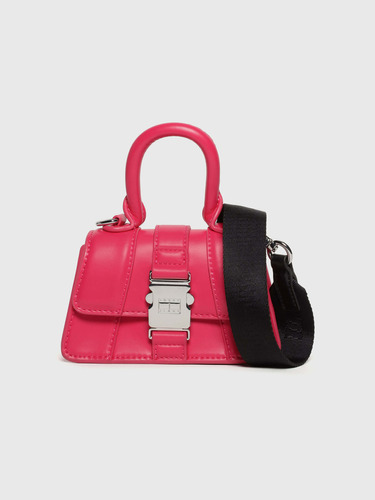 Bolsa Crossbody Rosa Con Hebilla De Mujer Tommy Hilfiger