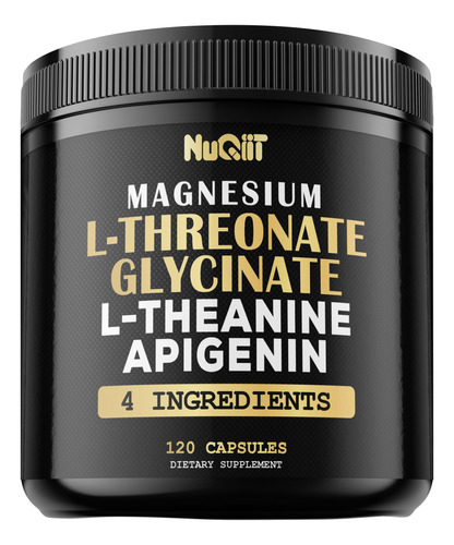 Capsulas De L-treonato De Magnesio 500 Mg De Glicinato De Ma