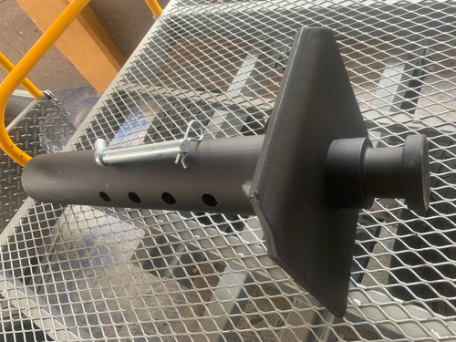 Jalón Ajustable Para Remolque Cuello De Ganso Con Perno Rey