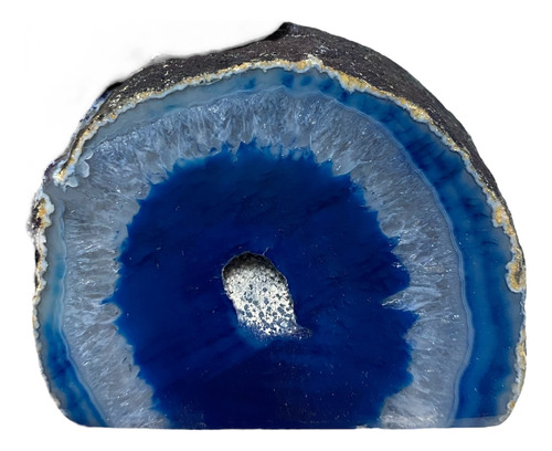 Ágata Azul Laja Geoda, Celula De 268 G