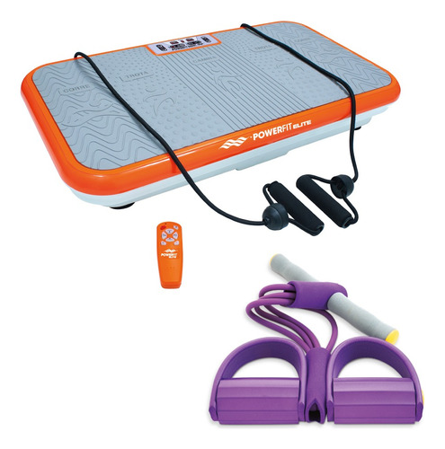 Plataforma Vibratoria Power Fit + Bandas Elásticas Ez Cise