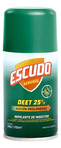 Repelente Escudo Deet Mosquitos Acción Prolongada Dengue x3