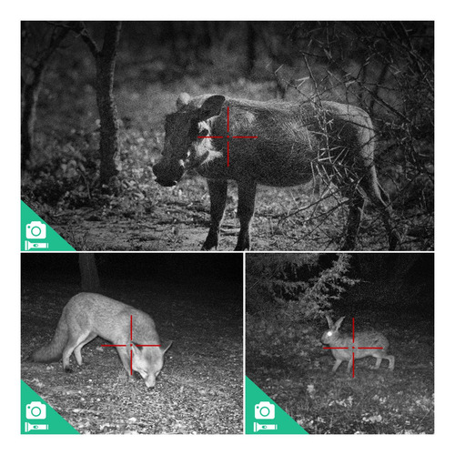 Linterna De Visión Nocturna Ir Con Zoom A Prueba De Agua 850