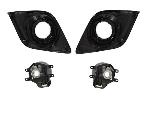 Imagen 2 de 9 de Faros Auxiliares Y Rejillas Toyota Hilux 2016 2017 2018 2019