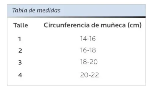Muñequera Elástica Protección Procer Todos Los Talles Art222