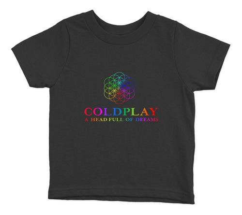 Polera Niños Coldplay Full Dreams Musica 100% Algodón Wiwi