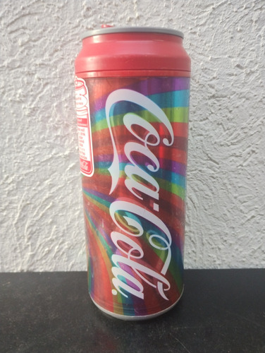 Vaso Térmico Coca Cola Con Tapa 500 Ml Arcoíris Con Detalle (Usado)