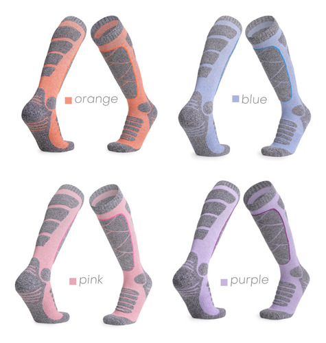 Calcetines Deportivos Para Mujer, Calcetines De Esquí, Calce