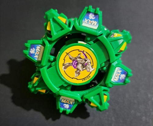 Beyblade Bakuten Draciel F Takara Verde (Usado)