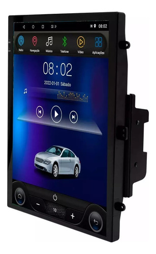 Kit Multimidia Gm Cruze 15 A 17 Tesla 9.7 Pol Android 2/32gb Cor Preto