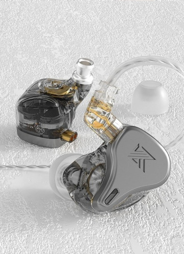 Imagen 10 de 10 de Auriculares In Ear Kz X Hbb Dq6s 3dd Por Lado Con Microfono