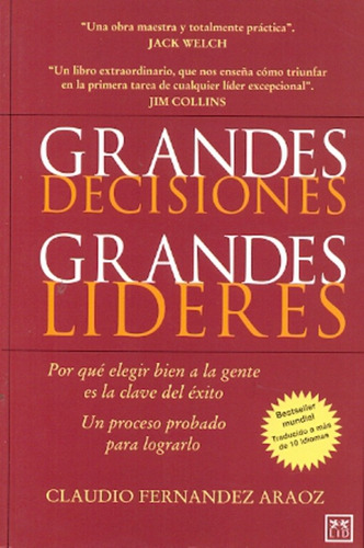 Grandes Decisiones Grandes Lideres - Fernández, Claudio