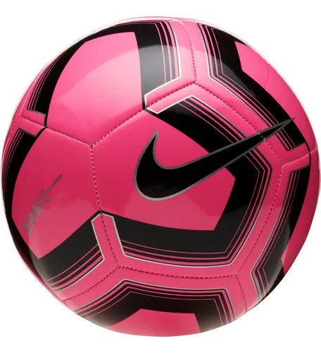 Bola de hotsell futebol rosa nike