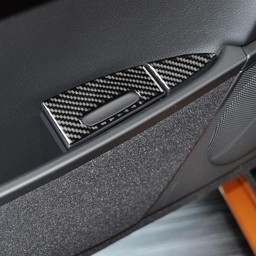 Cenicero De Fibra De Carbono Para Puerta Trasera De Coche Ca