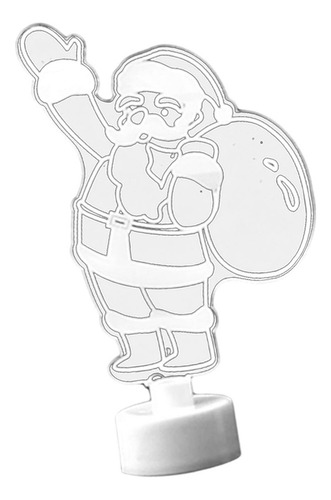 4 Conjunto De Luzes De Natal Brilhantes 4 Peças