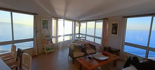 Excelente Departamento Remodelado Con Amplia Vista Al Mar