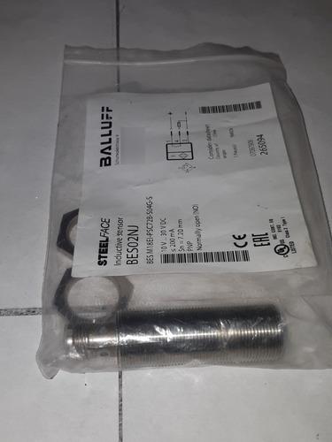 Balluf Sensor Inductivo Bes02nj (Usado)